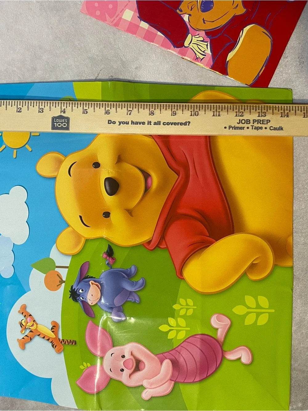 Winnie The Pooh Gift Bag Lot Of 2